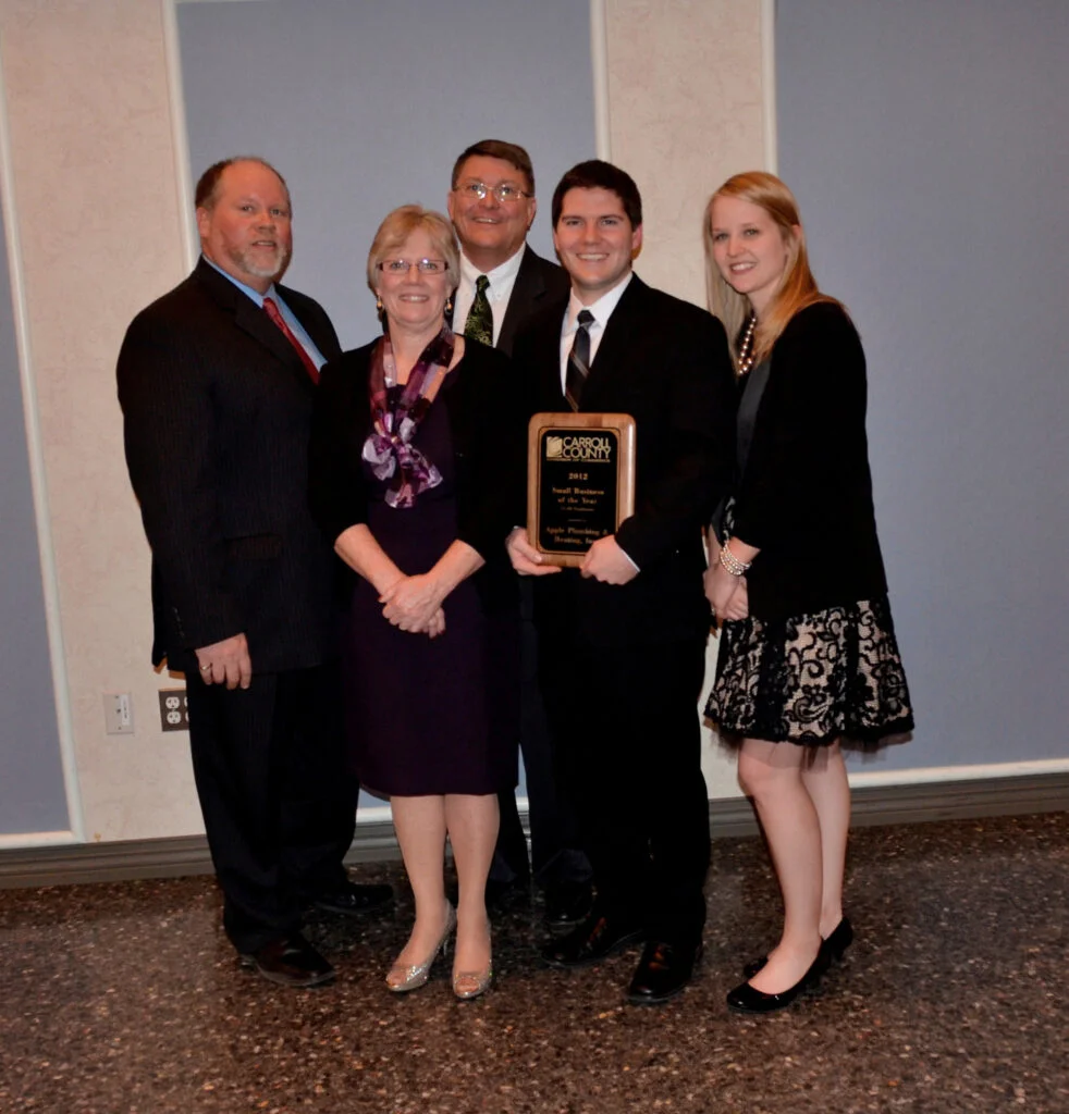 Apple Plumbing wins business award